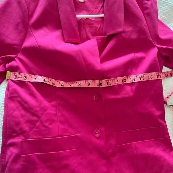 Show Me Your MuMu Hot Pink Major Blazer - Picture 13 of 16
